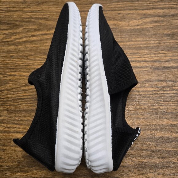 RT SPORT Women's Black w/White Sole Walking Sneakers w/Laces - Size 7.5M - Picture 3 of 15